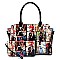 2-in-1 Magazine Cover Collage Satchel