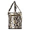 Python Snake Skin Cross Body Bag
