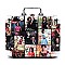 OBAMA COLLAGE MAGAZINE COVER COSMETIC CASE