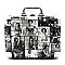 COLLAGE MAGAZINE COVER COSMETIC CASE