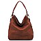 Laser Cut Printed Shoulder Bag Hobo