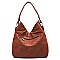 Laser Cut Printed Shoulder Bag Hobo