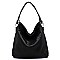 Laser Cut Printed Shoulder Bag Hobo