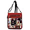 Collage Magazine Cover Cross Body Bag