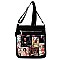 Collage Magazine Cover Cross Body Bag