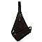 Fashion Zipper Sling Backpack
