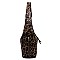Side Zip Pocket Leopard Shoulder Bag Hobo