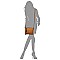 Fashion Front Zip Pocket Crossbody Bag