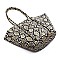 Python Snake Skin 2-in-1 Shopper