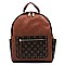 Whipstitch Pocket Monogram Backpack