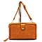 Fashion Zip Around Crossbody Clutch Wallet