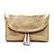 Fashion Flapover Clutch Crossbody Bag