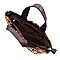 Leopard Faux Fur Satchel