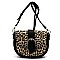 Leopard Flap Over Crossbody Bag