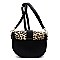 Leopard Flap Over Crossbody Bag