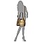 Crocodile Multi Compartment Satchel
