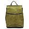 2 WAY FLAP BACKPACK SHOULDER BAG