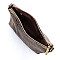 Ostrich Croc 2-in-1 Shoulder Bag
