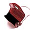 Glossy Crocodile Crossbody Bag Cell Phone Purse