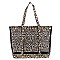 Leopard Printed See Thru Shopper