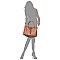 Perforated Laser Cut Satchel