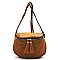 Tassel Zipper Crossbody Bag