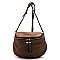 Tassel Zipper Crossbody Bag