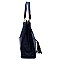 Fashion Weaved Ring Tassel Shoulder Bag Hobo