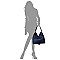 Fashion Weaved Ring Tassel Shoulder Bag Hobo