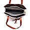 Fashion Amber Ring Tassel Satchel