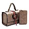 Multi Striped D-Ring 2-in-1 Boxy Satche
