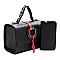 Multi Striped D-Ring 2-in-1 Boxy Satche