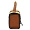Multi Striped D-Ring 2-in-1 Boxy Satche