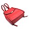 Fashion Flip Lock Flap Backpack