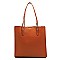 Fashion Top Handle Boxy Satchel