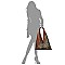 Leopard Colorblock Fringe 2-in-1 Hobo