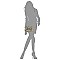 Python Snake Skin Flap Crossbody Bag