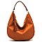 Fashion Whipstitch Shoulder Bag Hobo