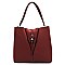 Braided Ring Multi Compartment Satchel