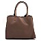 Twist Lock Multi Compartment 2-in-1 Satchel