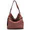 Fashion Zipper Shoulder Bag