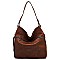Fashion Zipper Shoulder Bag