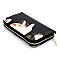 Glossy Flower Printed 3-in-1 Satchel