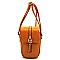 KAYLA + AVA Buckle Flap Crossbody Bag Cell Phone Purse