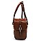 KAYLA + AVA Buckle Flap Crossbody Bag Cell Phone Purse