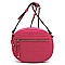 Quilted Oval Crossbody Bag