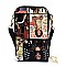 Obama Magazine Cover Crossbody Bag Cell Phone Purse