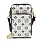 Monogram Crossbody Bag Cell Phone Purse