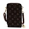 Monogram Crossbody Bag Cell Phone Purse