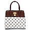 Monogram Padlock Satchel